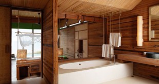 Łazienka w drewnie