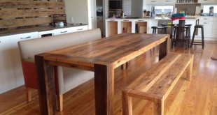 Drewniany stół kuchenny